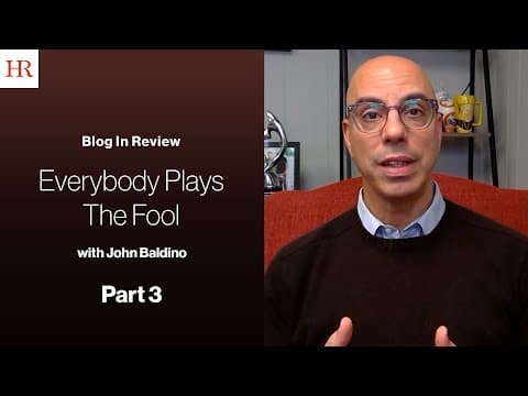 Blog In Review: "Everybody Plays The Fool" (Part 3)